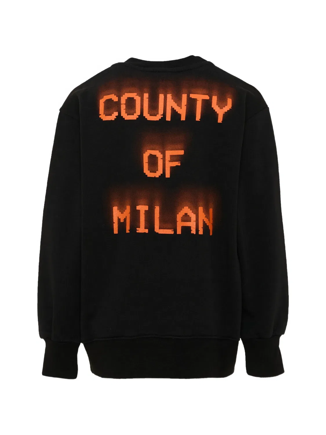 Свитер с графичным принтом County Of Milan, черный — фото 2