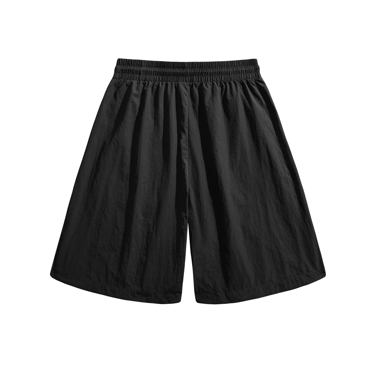 Детские шорты повседневные с логотипом MINISO, Black — фото 3
