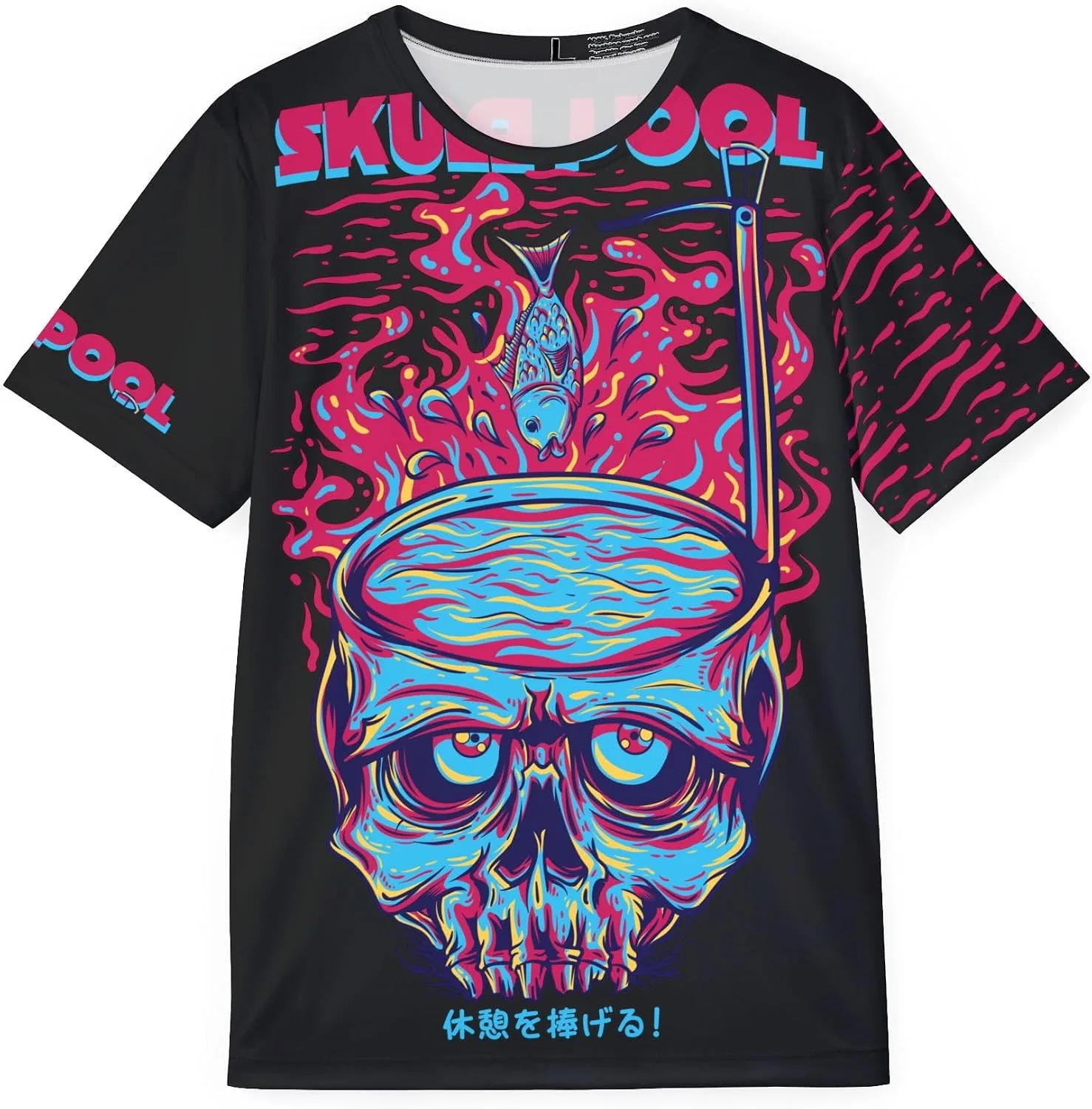 Футболка с принтом Monsters, Multicolor