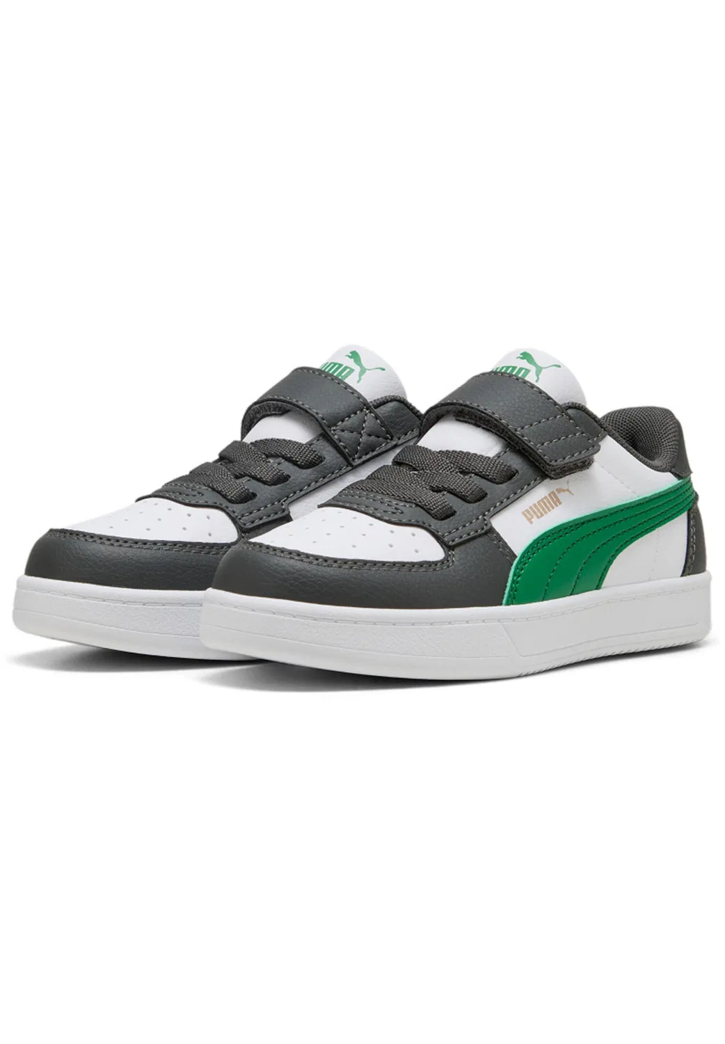 Детские кроссовки с SOFTFOAM+ Puma Caven 2.0 AC, Грау / Магнетграу / Грюн