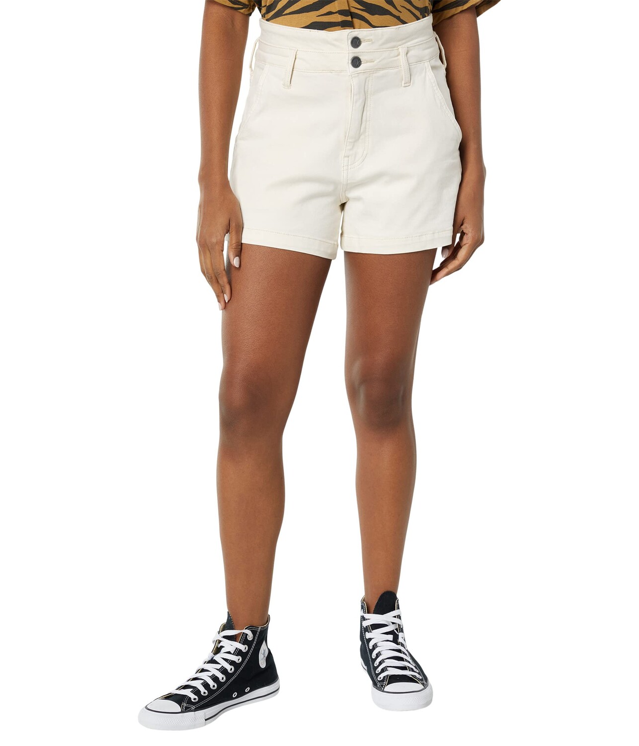 

Шорты KUT from the Kloth, Jane High-Rise Double Waistband Jean Shorts