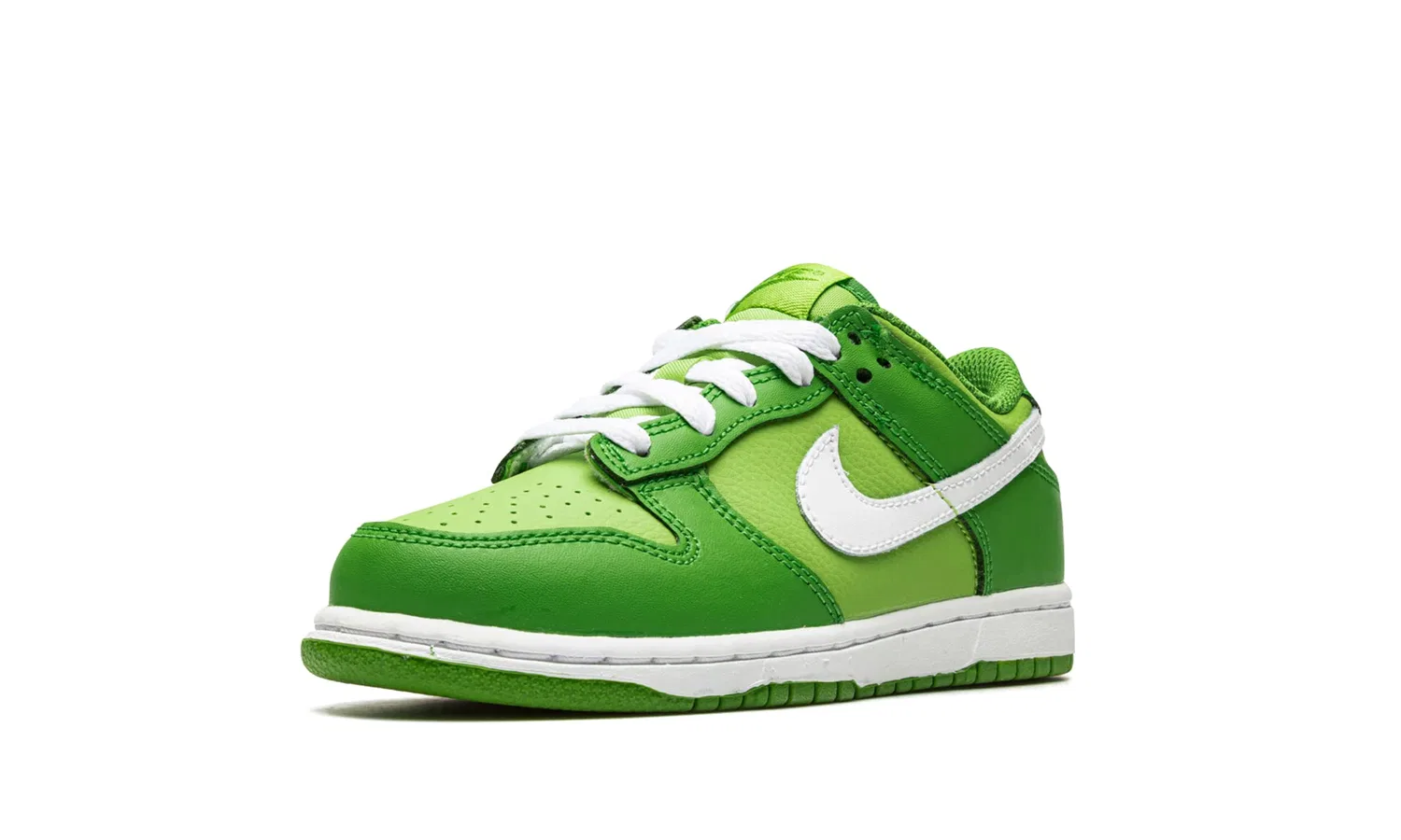 Детские кроссовки для мальчиков с принтом Dunk NIKE, Dark Green — фото 4