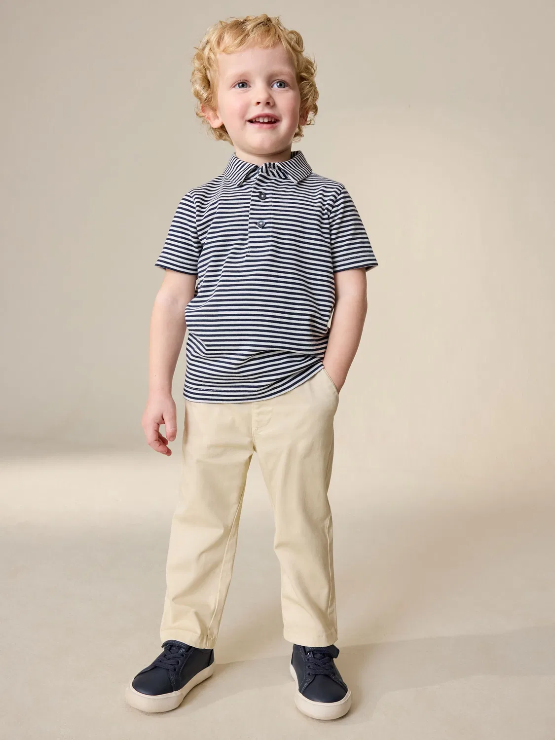 Брюки чинос stretch, модель Yellow Stretch Chino Next, желтый — фото 2