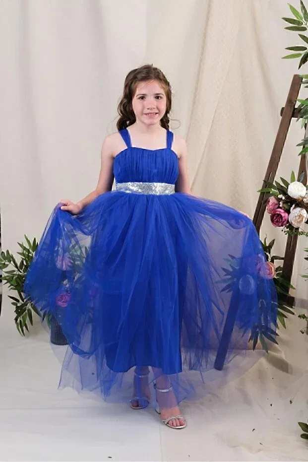 Детское платье для девочек без рукавов Kt Pera Baby, Cobalt Blue