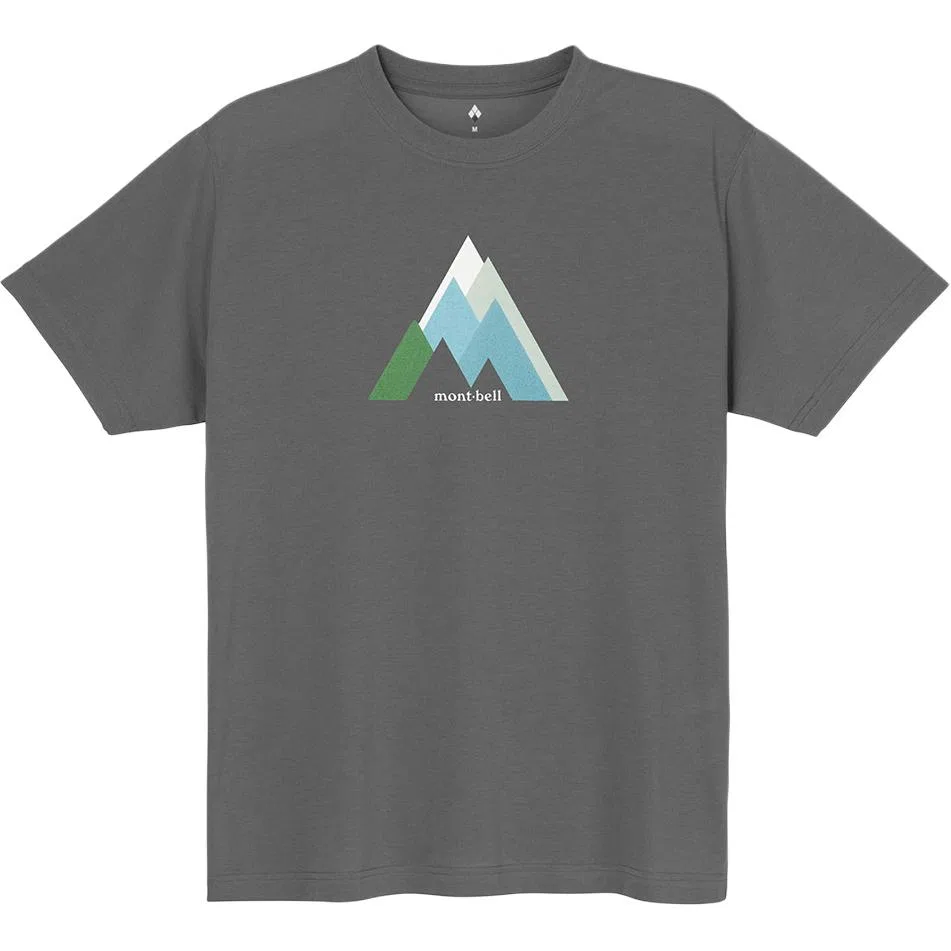 Детская футболка с быстросохнущей тканью Unisex MONTBELL, Gray
