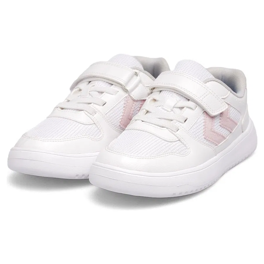 Кроссовки детские с шнуровкой Hummel Kayno Sm. Jr., Белый — фото 4