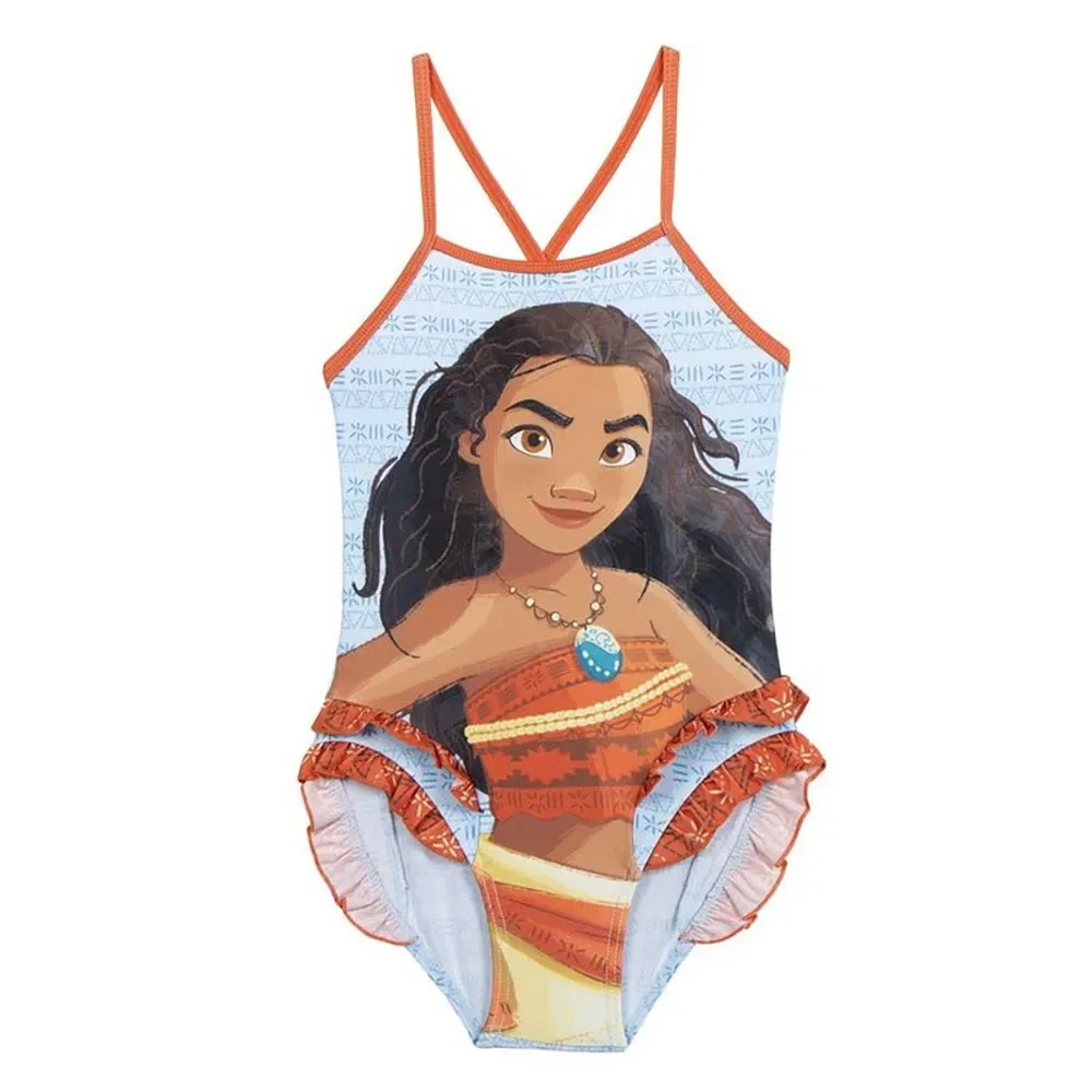 Детские плавки для девочек с принтом Vaiana Disney, Multicolor