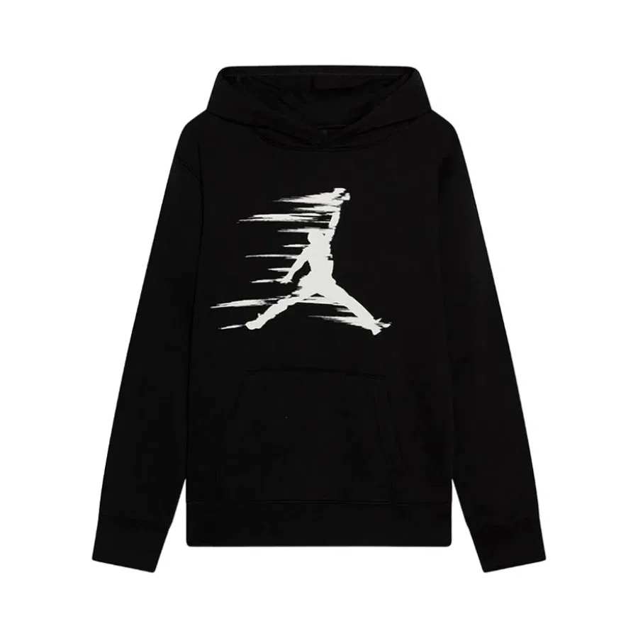 Детский свитшот Jordan MJ Flight MVP FT PO Nike, Черный — фото 3