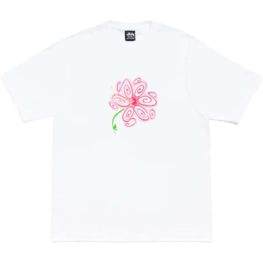 Детская футболка с круглым вырезом Stussy, White