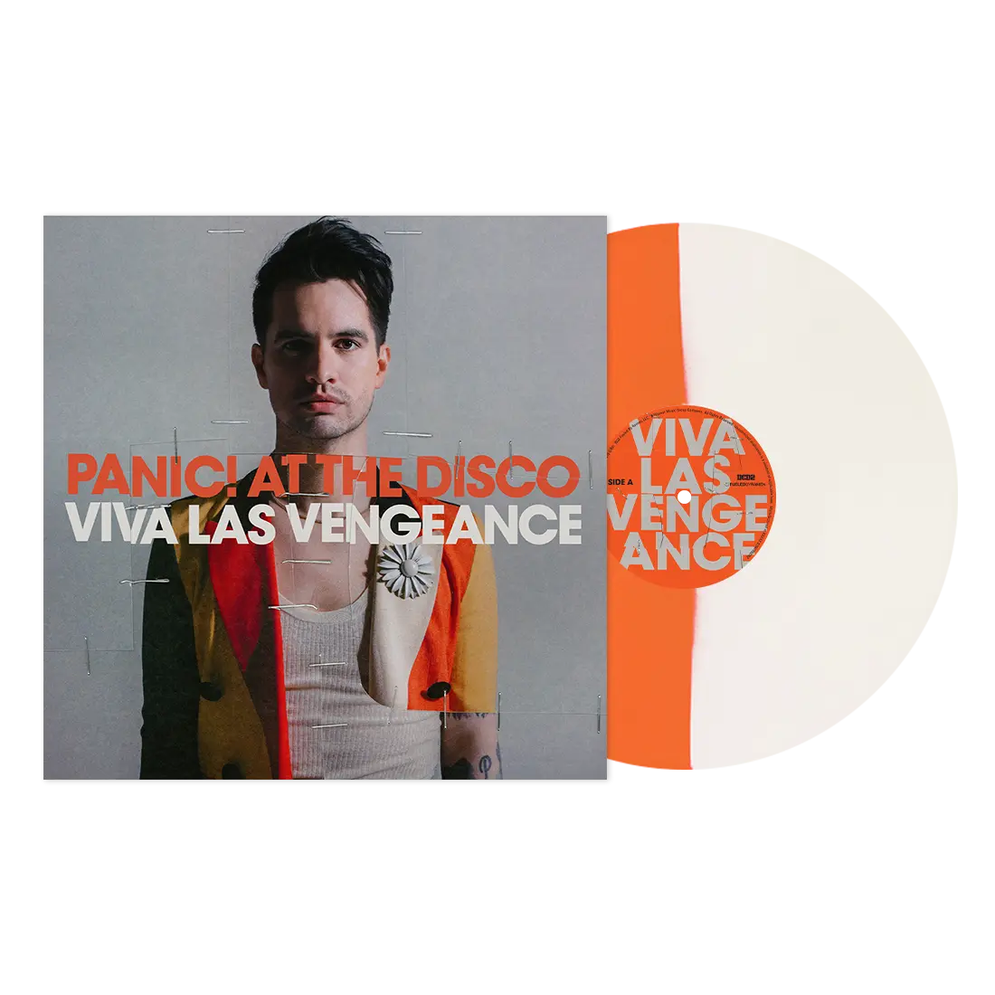 

Виниловая пластинка Panic! At the Disco Viva Las Vengeance Tangerine White Split Vinyl