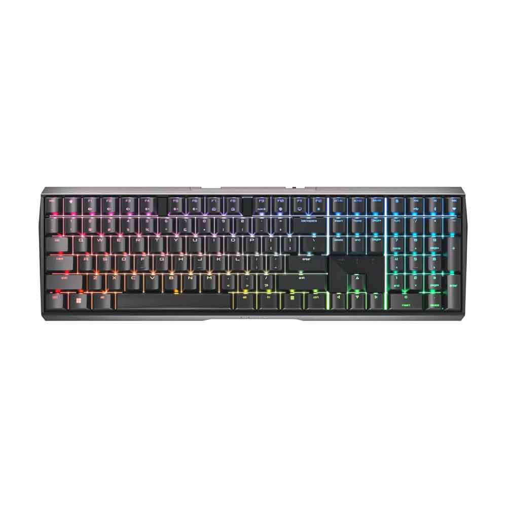 

Игровая клавиатура Cherry MX3.0S RGB, беспроводная, Cherry MX Blue, чёрный
