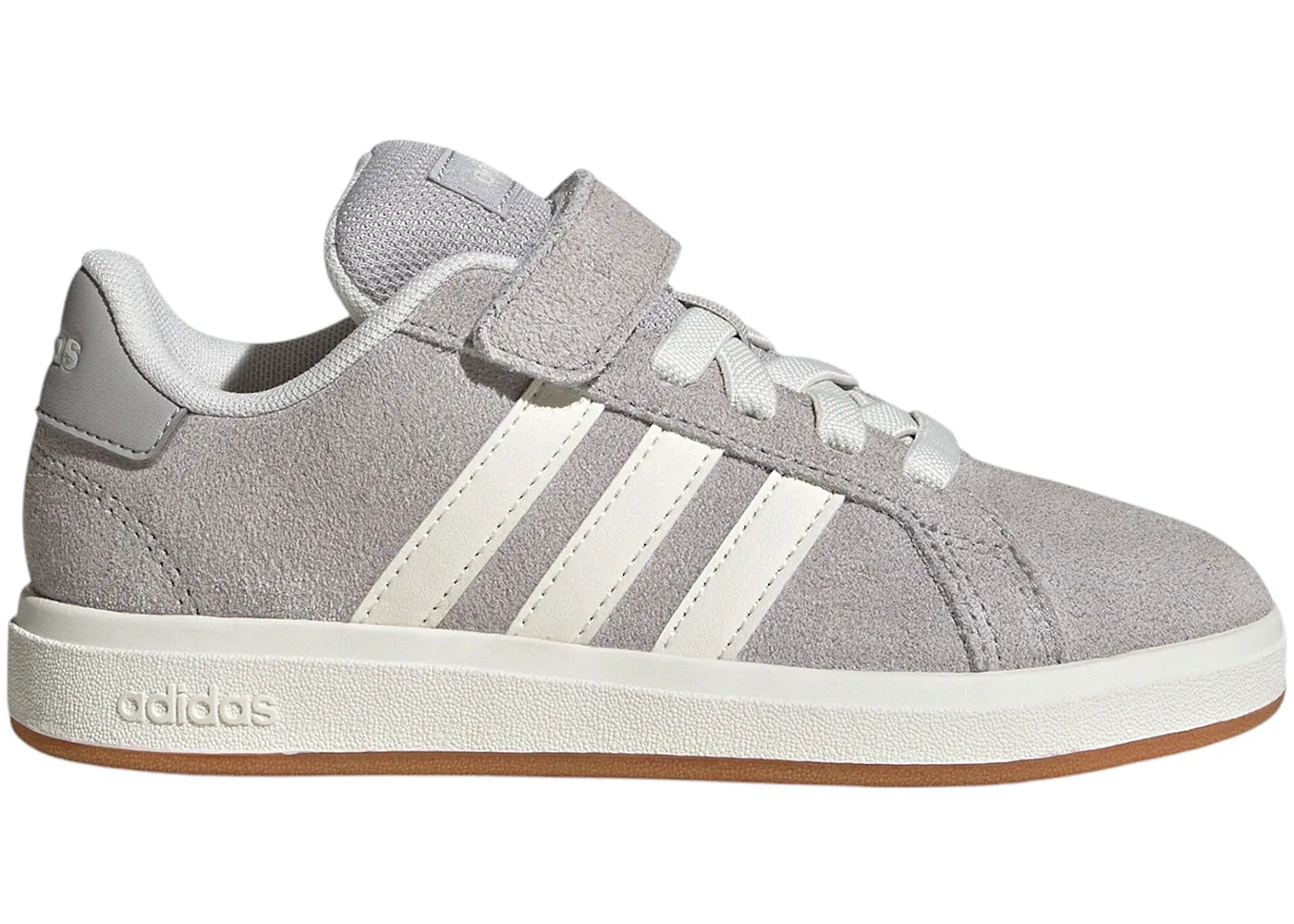 Детские кроссовки Lifestyle Adidas Grand Court 00s, Grey Two/Off White/Gum