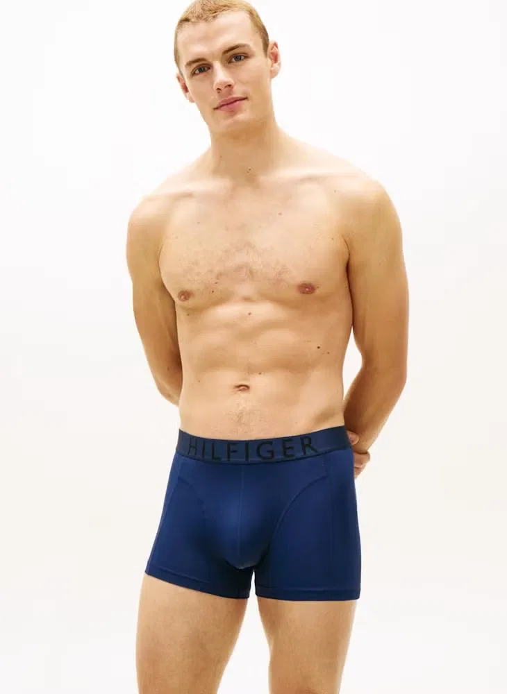Трусы-боксеры с охлаждающей технологией, комплект из 3 штук, Tommy Hilfiger, аква/черный/синий — фото 2