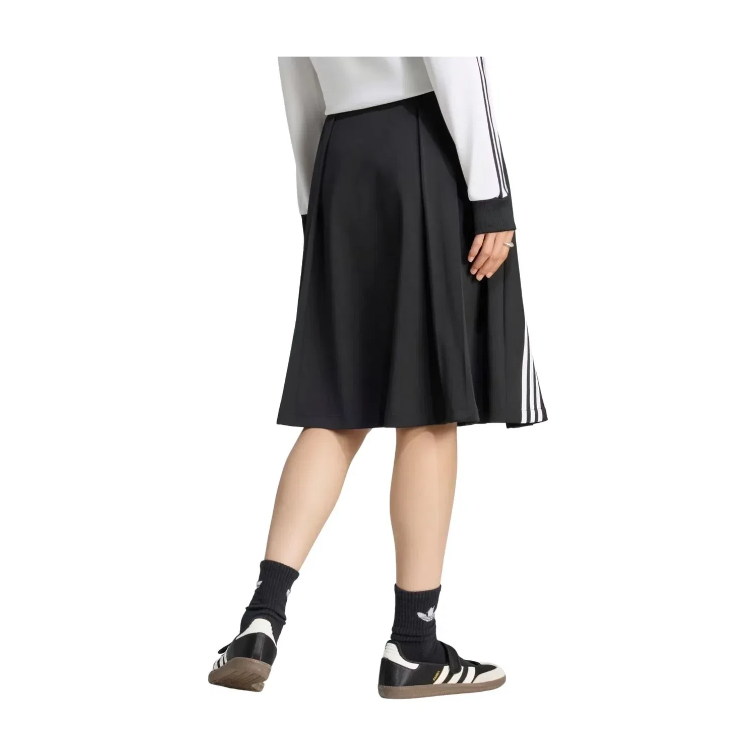 Женская юбка 3S Deluxe Skirt Asia Sizing 'Black' adidas, черный — фото 4