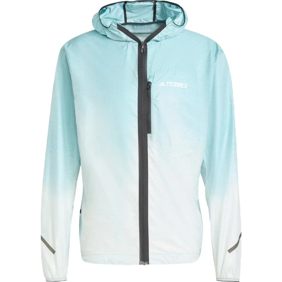 Ветрозащитная куртка с длинным рукавом Terrex Xperior Light Windweave Jacket adidas, Бирюзовый — фото 3