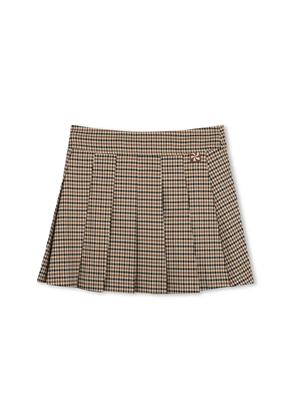 Юбка - юбка А-силуэта Kids Around, Dark Chocolate Brown — фото 3