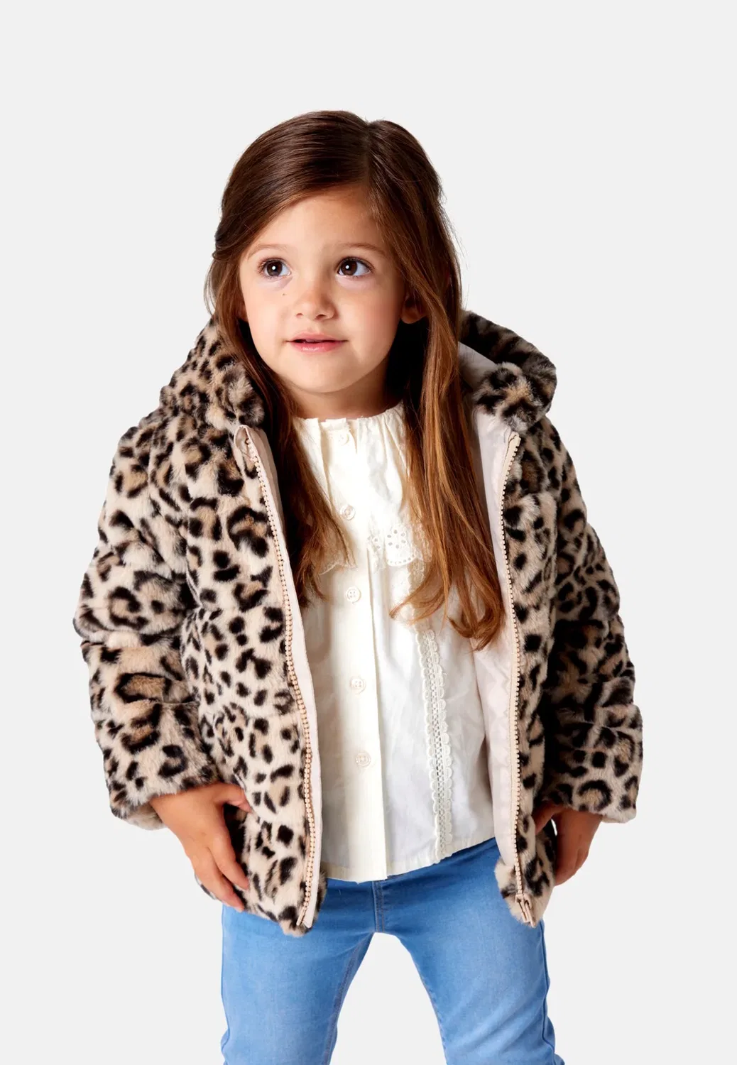 Teddyjacke mila teddy jacke - зимняя куртка Name It, Braun