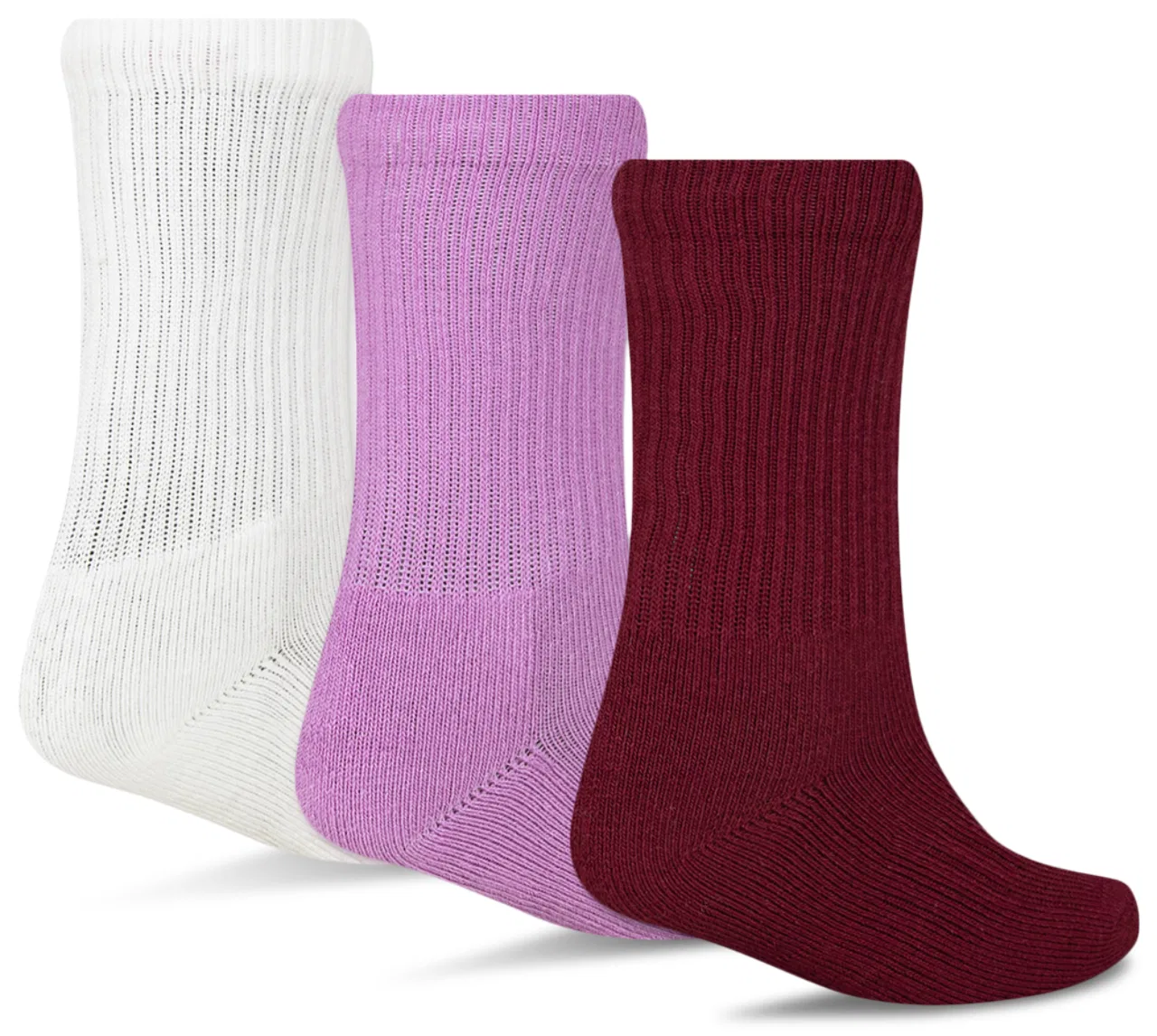 Гольфы для девочек 3 пары Valentine's Day Nike, цвет Sail/Multi — фото 2