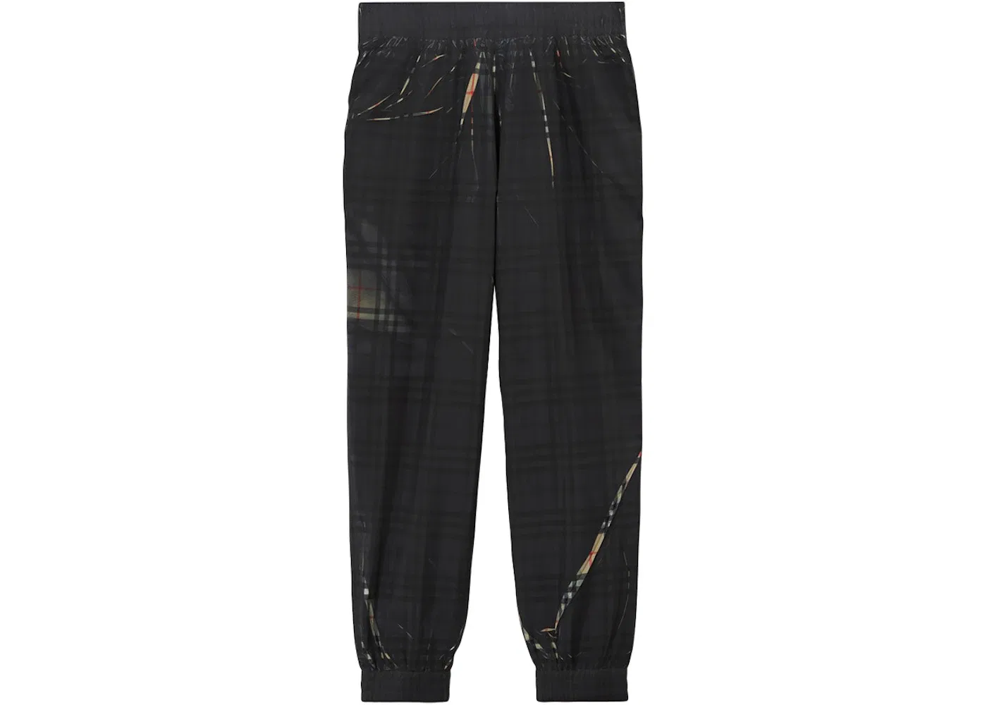 Мужские спортивные штаны с принтом Jogging Pants Burberry, Black/Archive Beige