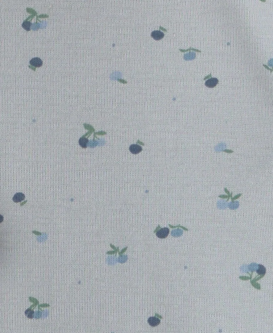 Комплект боди и брюк с принтом черники Blueberry Print Carter's, Blue/Beige — фото 3