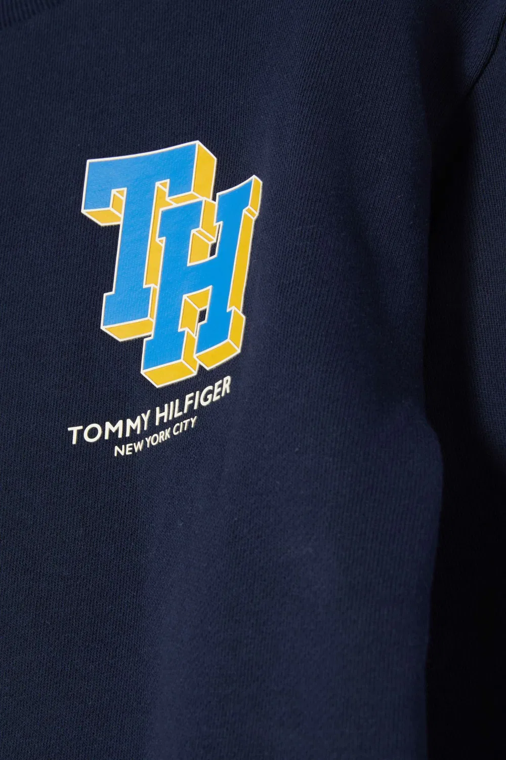 Свитшот с логотипом Tommy Hilfiger — фото 4