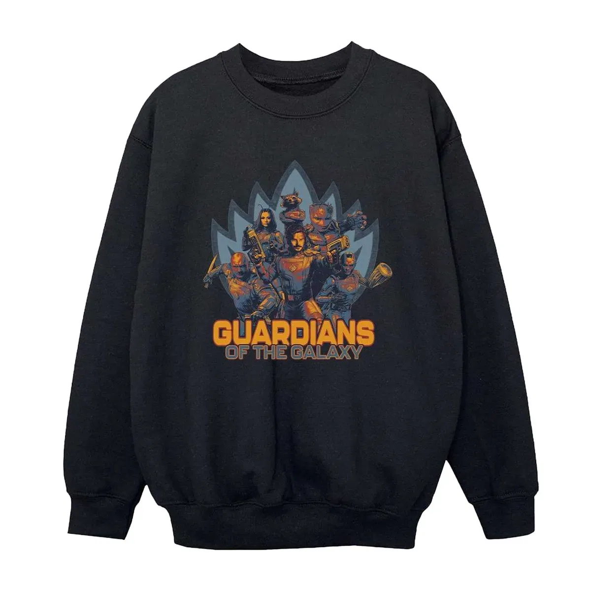 Свитшот с принтом Guardians Of The Galaxy Volume 3, Black