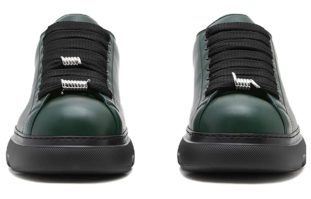 Кроссовки Burberry Lifestyle Shoes Men Low-top Vine Green, зеленый — фото 4