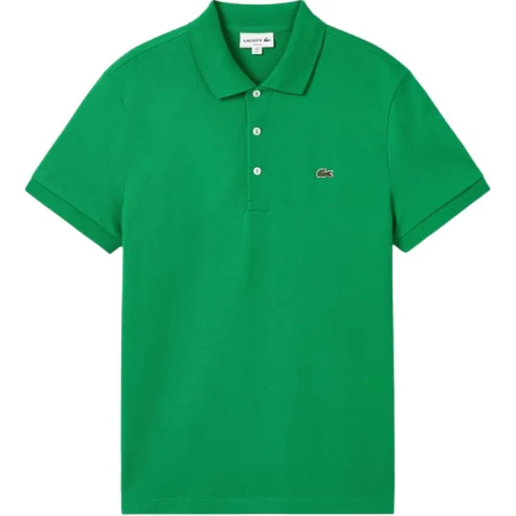 Мужское поло с вышитым логотипом LDM/Fluorite Green LACOSTE
