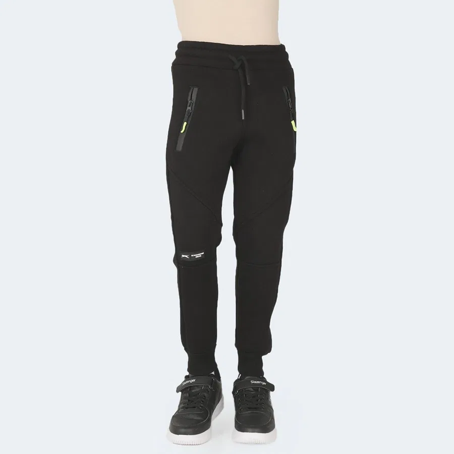 Детские спортивные штаны с логотипом Slazenger, Хаки — фото 2