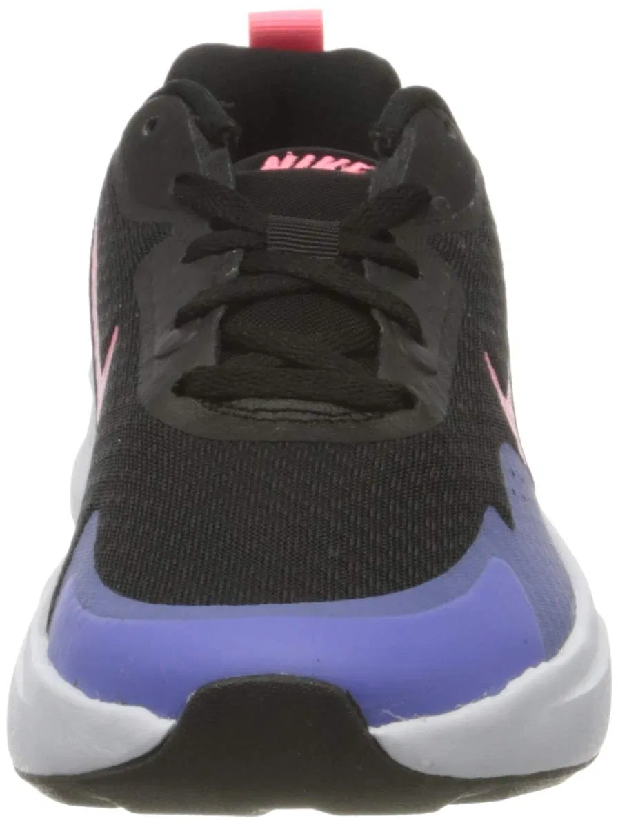 Детские кроссовки для мальчиков Wearallday (Gs) NIKE, Black Black Sunset Pulse Sapphire — фото 2
