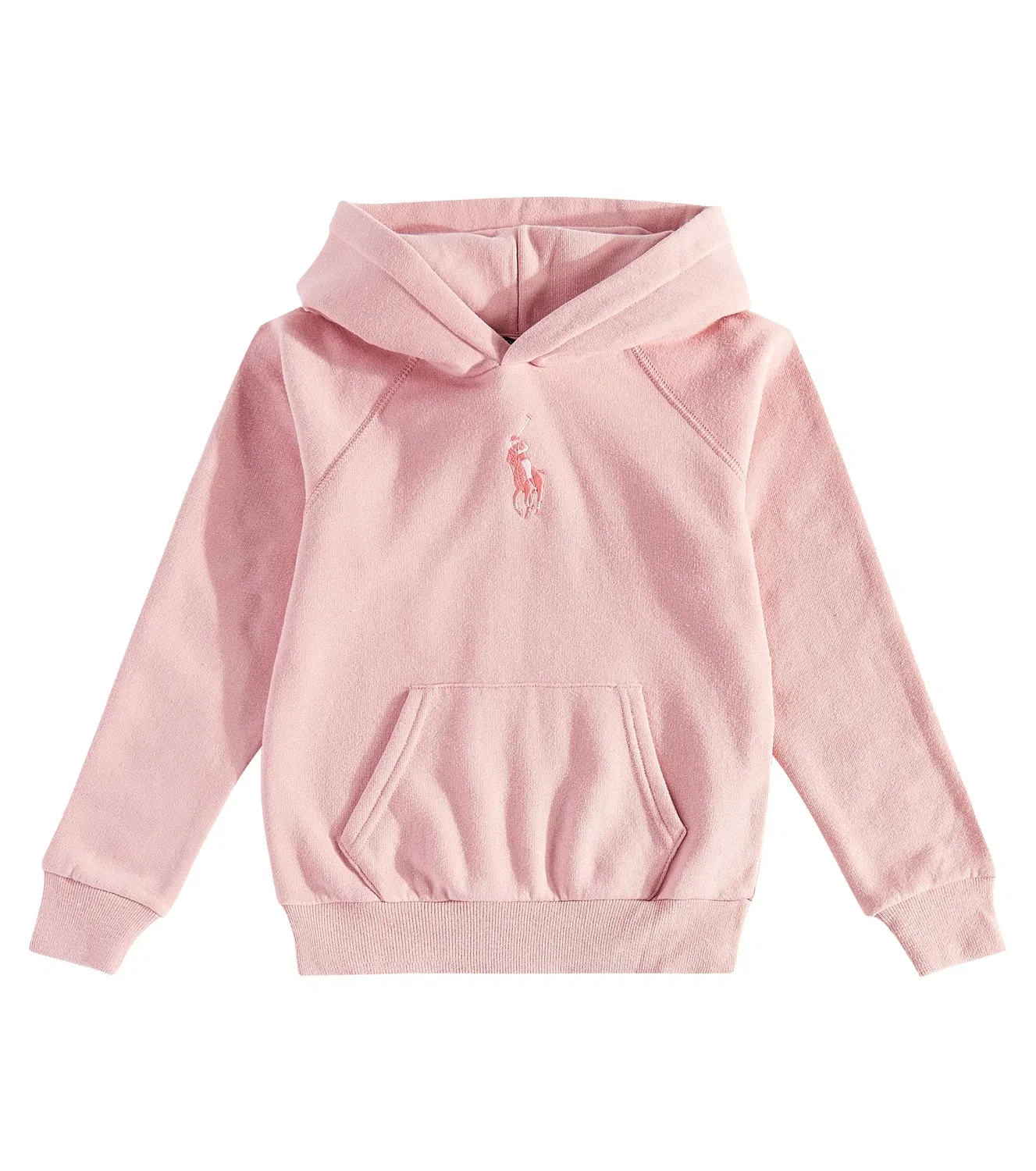 Толстовка с капюшоном Polo Ralph Lauren Kids, розовый
