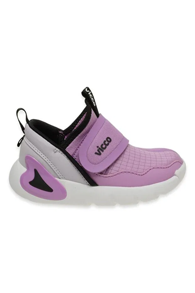 Детские кроссовки для девочек с липучками Tess Booties Phylon Vicco, 16 Lila Lilac — фото 2