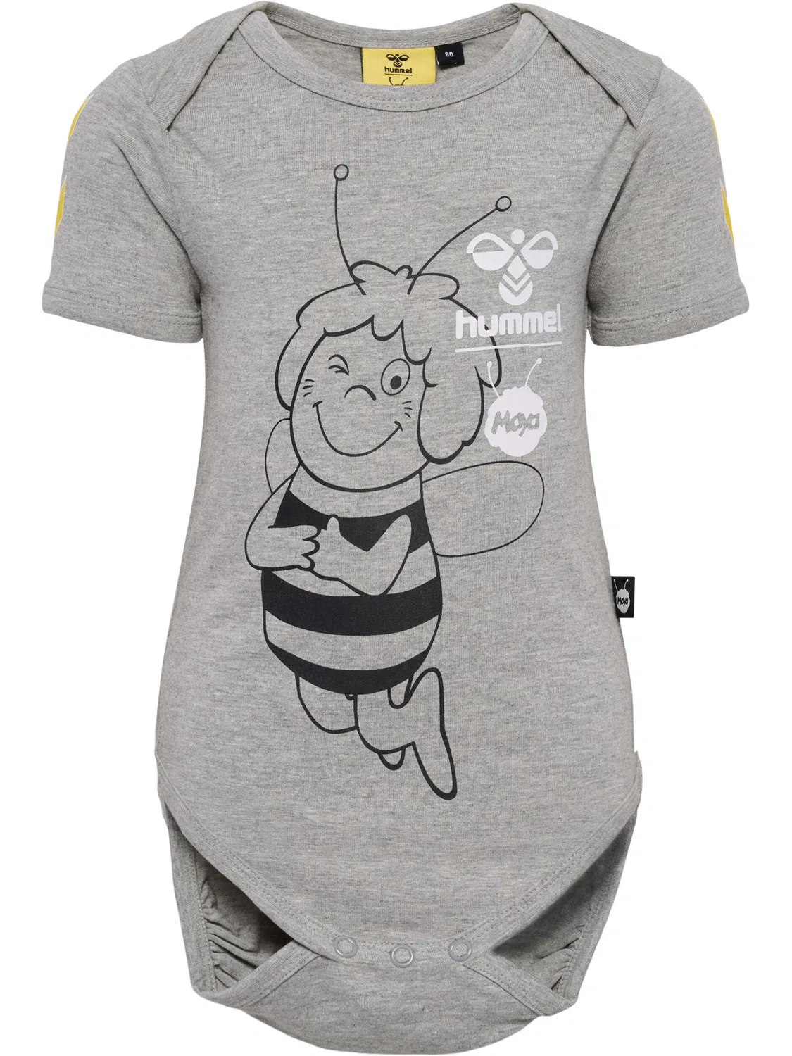 Детский боди-комбинезон с коротким рукавом Hmlmaya Hummel, Grau