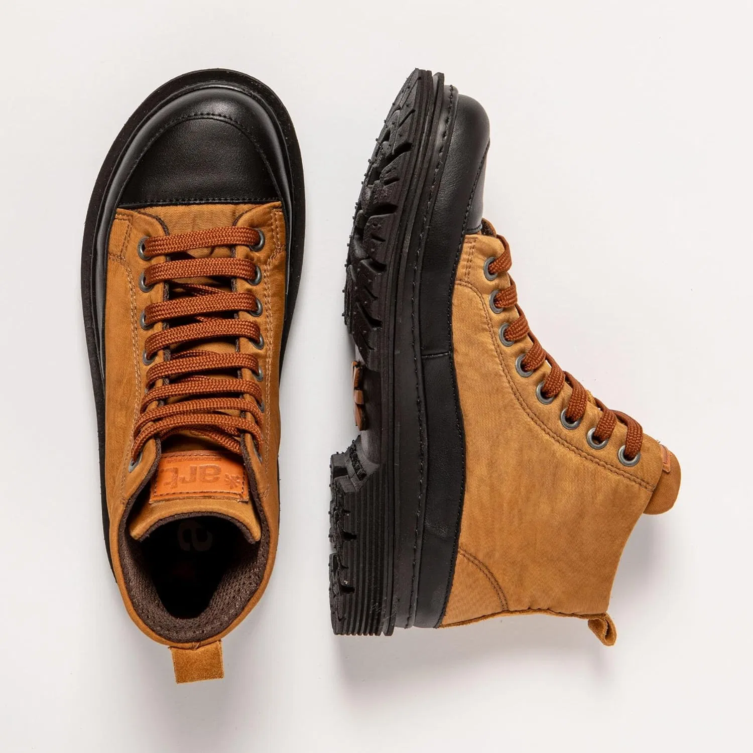 Ботинки ART Unisex 1895 Birmingham Fashion Boots, Black Leather — фото 2