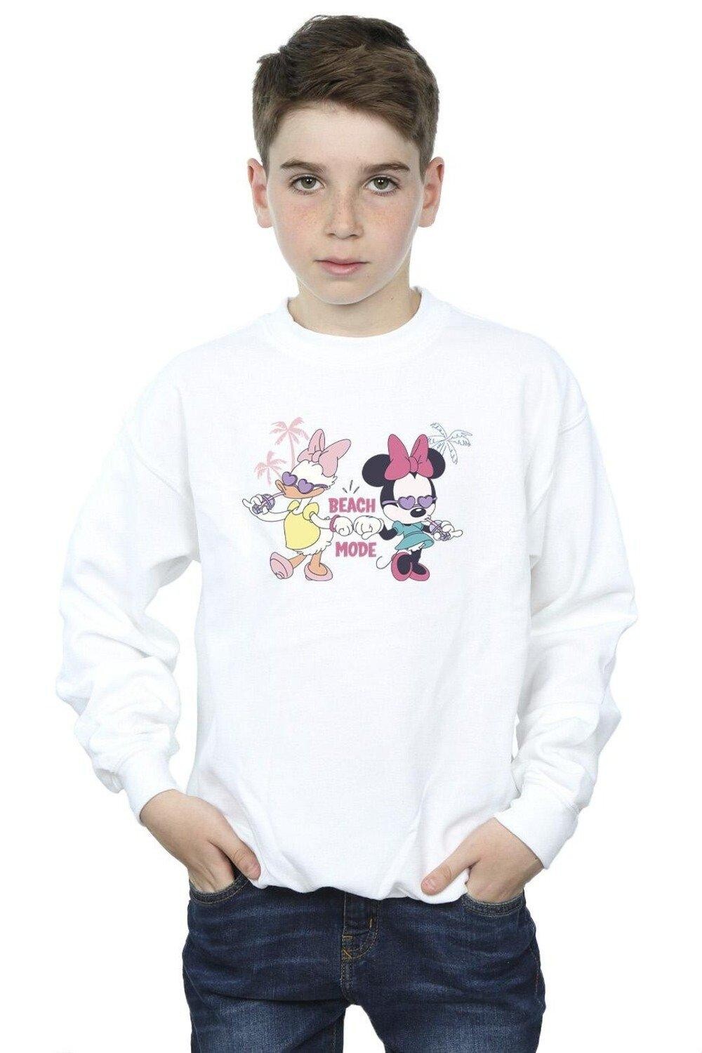 

Толстовка Minnie Daisy Beach Mode Disney, белый