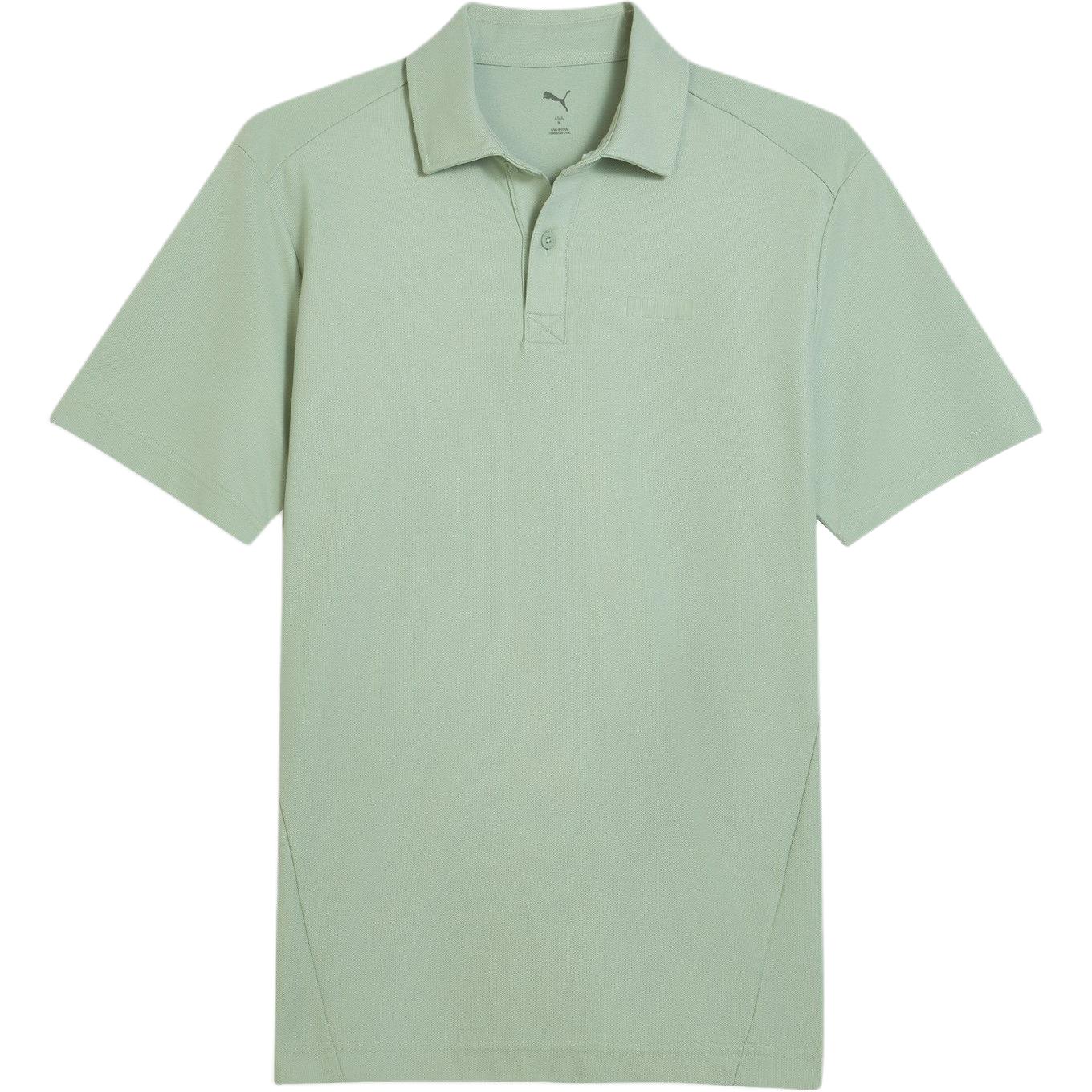 

PUMA Рад/кал поло мужское mist green 86, Зеленый, PUMA Рад/кал поло мужское mist green 86