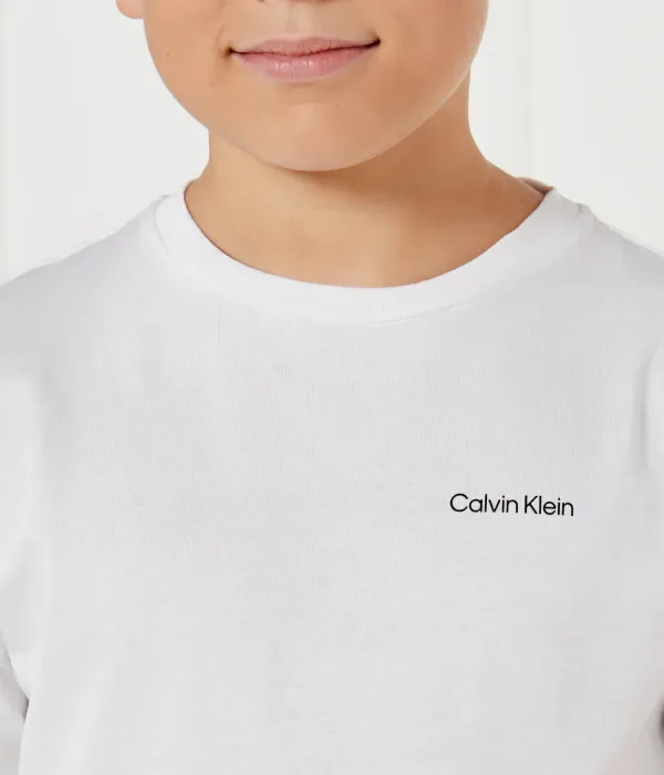 Футболка regular fit Calvin Klein Jeans, белый — фото 4