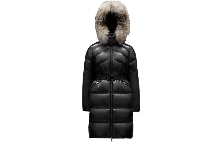 

Пуховик женский черный Moncler