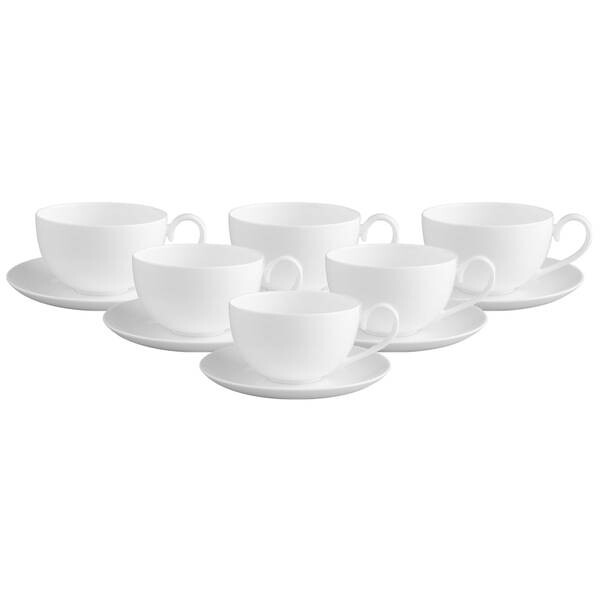 

Королевский кофейный набор из 12 предметов. Villeroy & Boch, белый