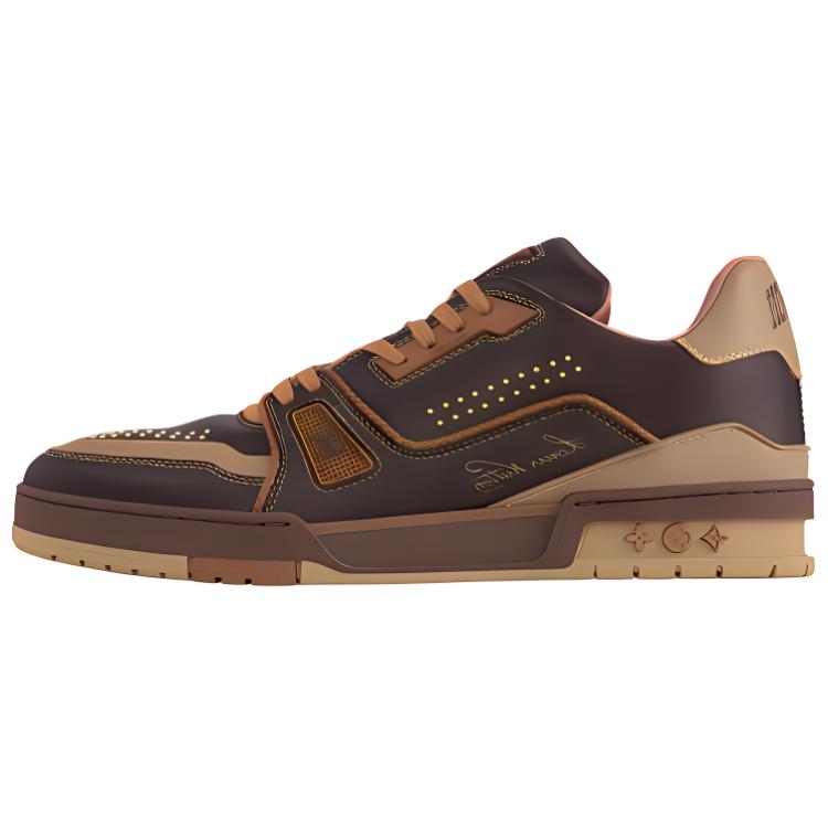 

Кроссовки Low-Top для скейтбординга мужские коричневые LOUIS VUITTON