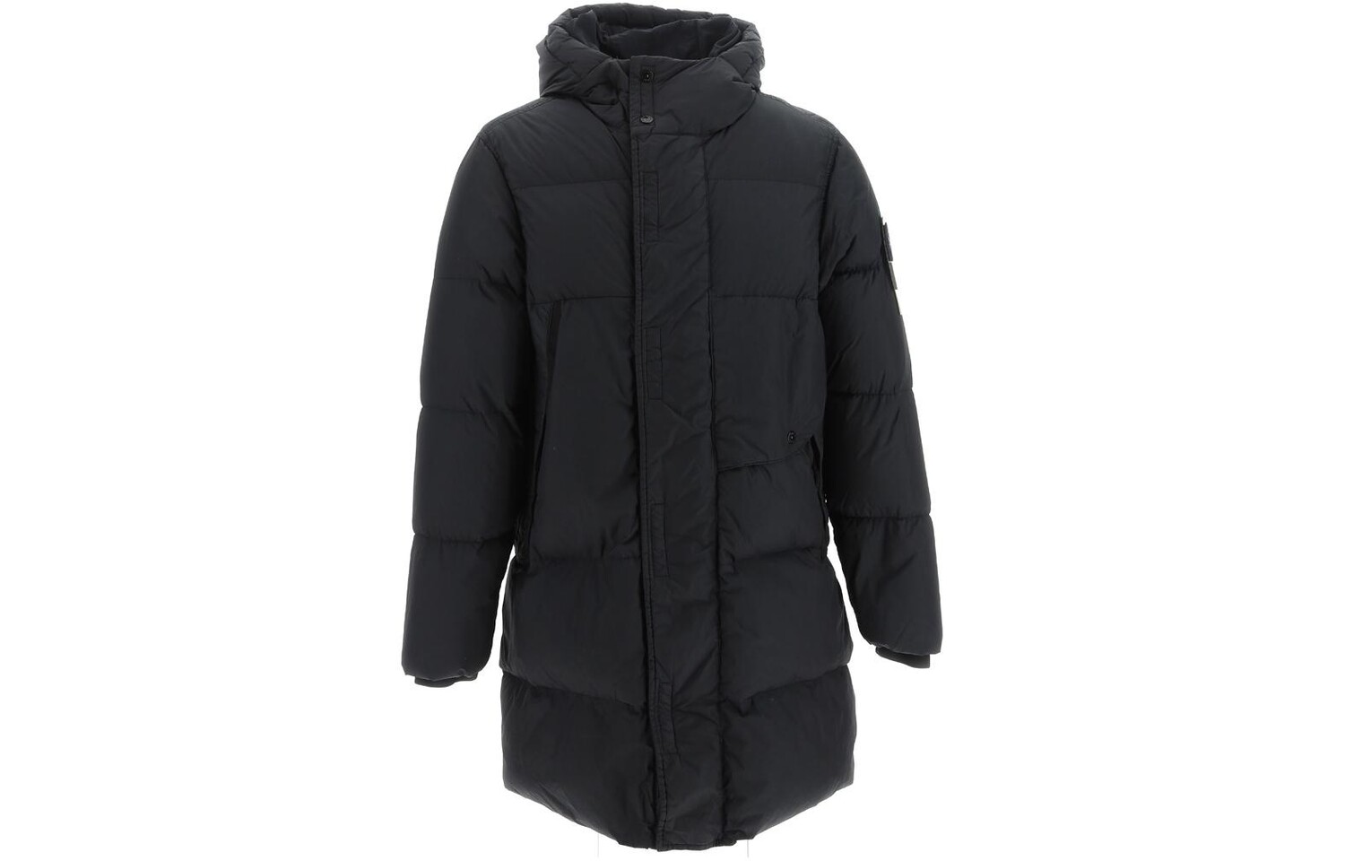 

Пуховик мужской черный Stone Island, черный