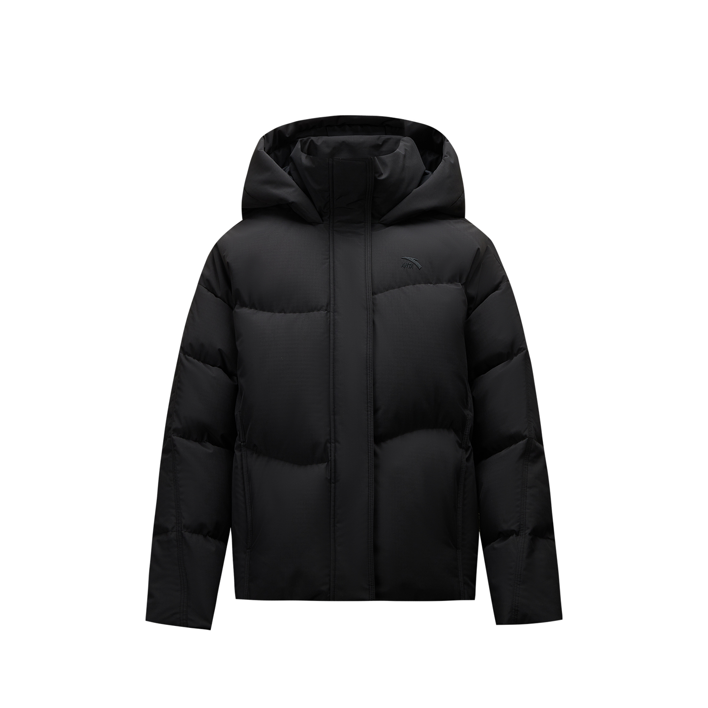 

ANTA Женская базовая черная пуховая куртка, Basic Black-5