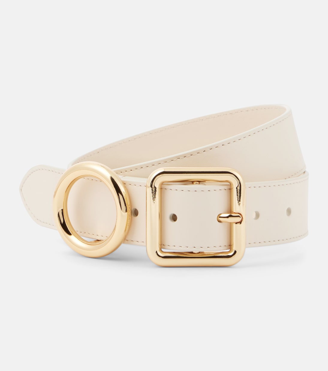 

Кожаный ремень La Ceinture Regalo Jacquemus, Light Ivory