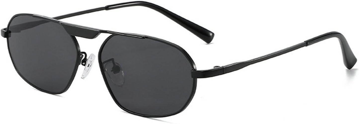 

Солнцезащитные очки Laureles в форме неправильного многоугольника «кошачий глаз» для женщин, модные солнцезащитные очки в металлической оправе для мужчин и женщин в стиле панк, C1