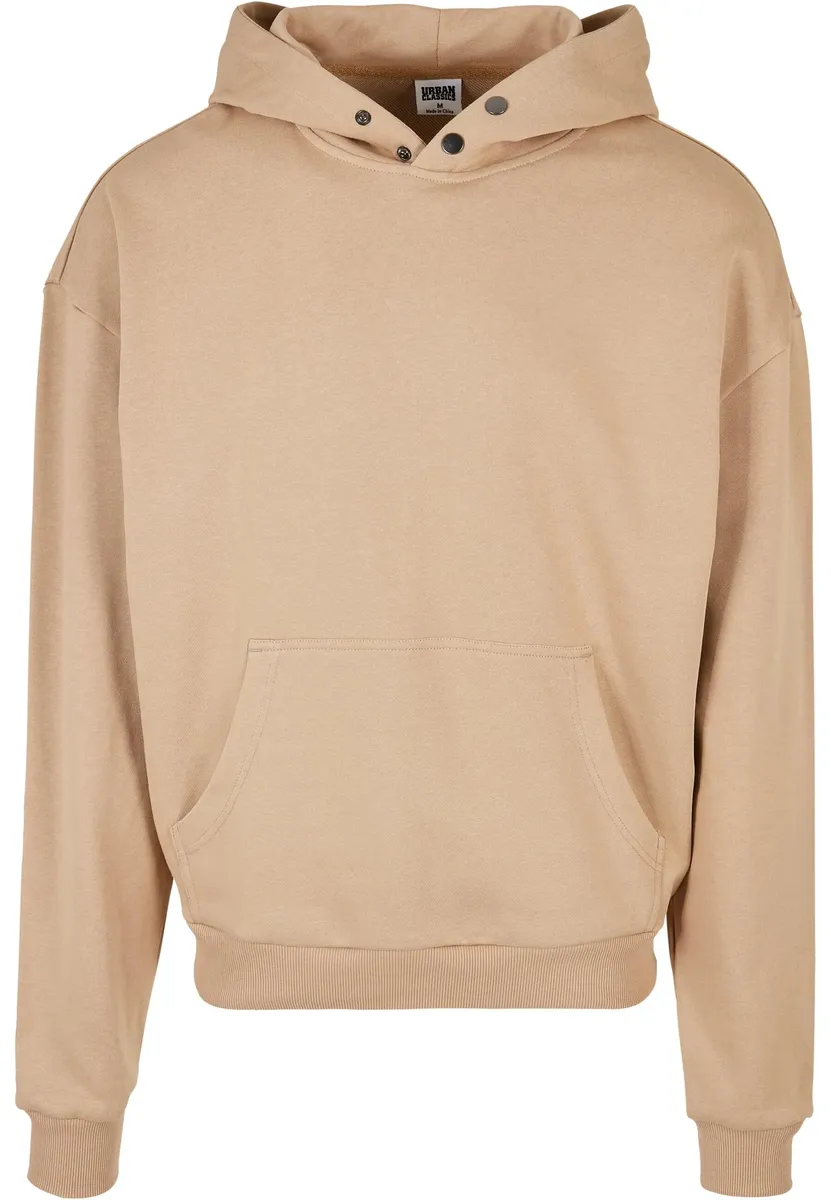 

Толстовка с капюшоном URBAN CLASSICS " Urban Classics Men's Snap Hoody", бежевый
