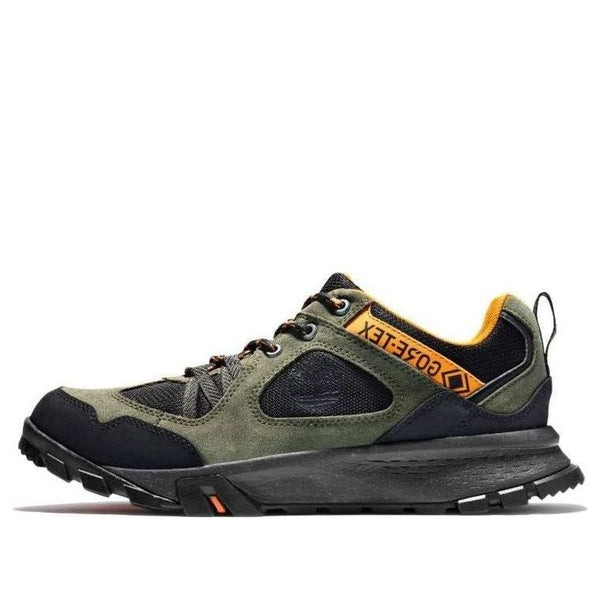 

Кроссовки garrison trail waterproof low hikers 'black green yellow' Timberland, черный