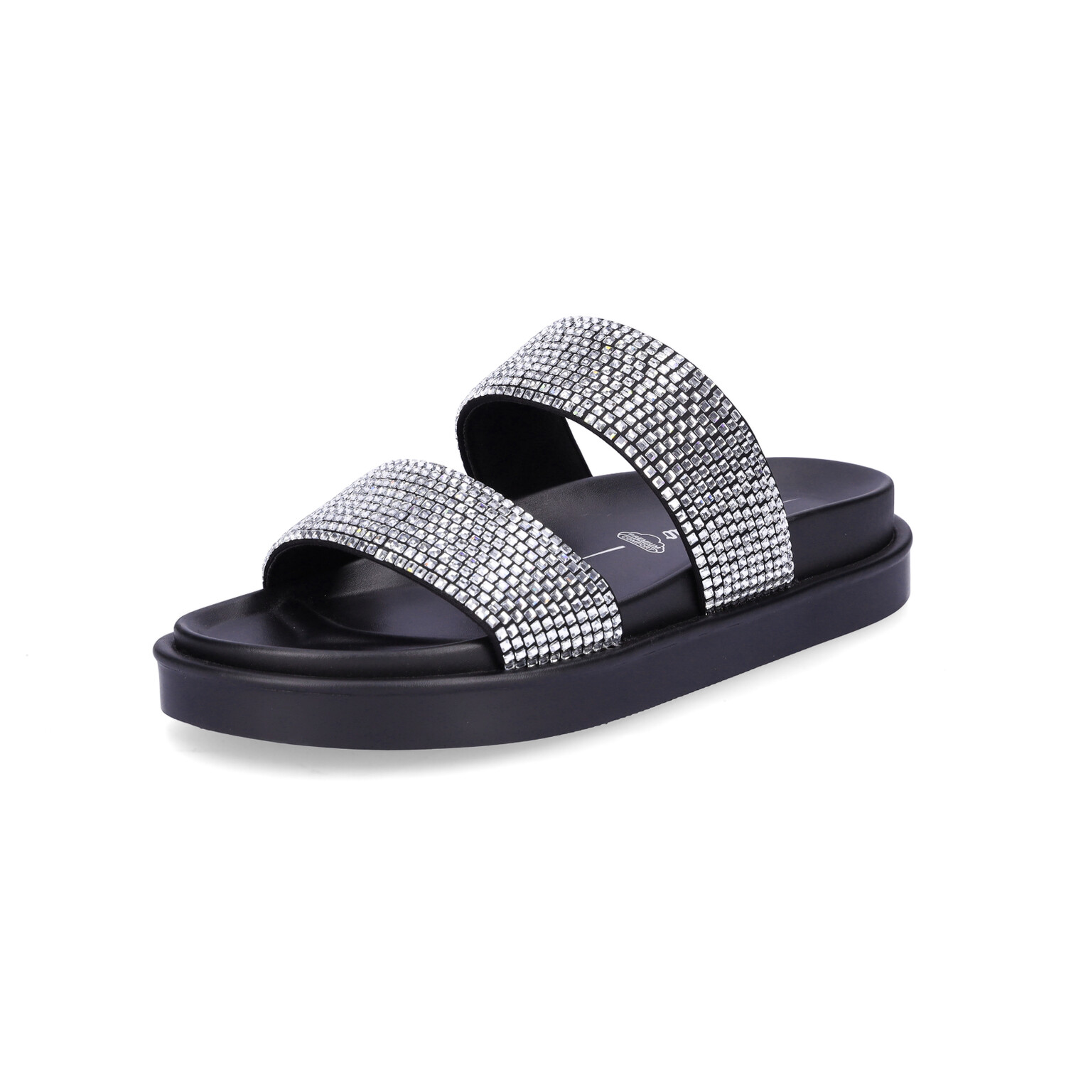 Мюли Buffalo Pantolette Sol TSS Glam, черный