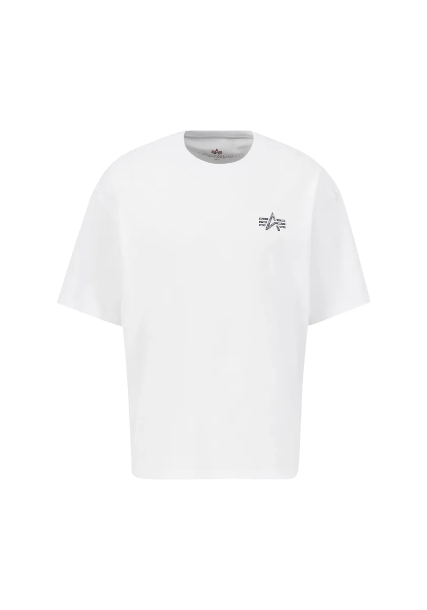 

Футболка Alpha Industries " Alpha Industries Мужчины - Футболки Signature BP T", белый