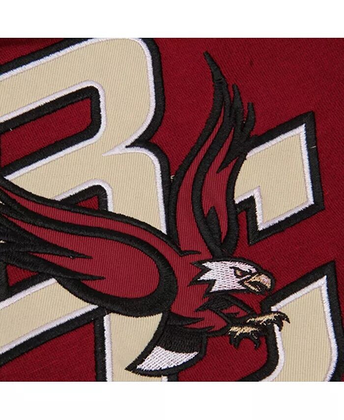 Пуловер с большим логотипом Big Boys Boston College Eagles Stadium Athletic, серый — фото 3