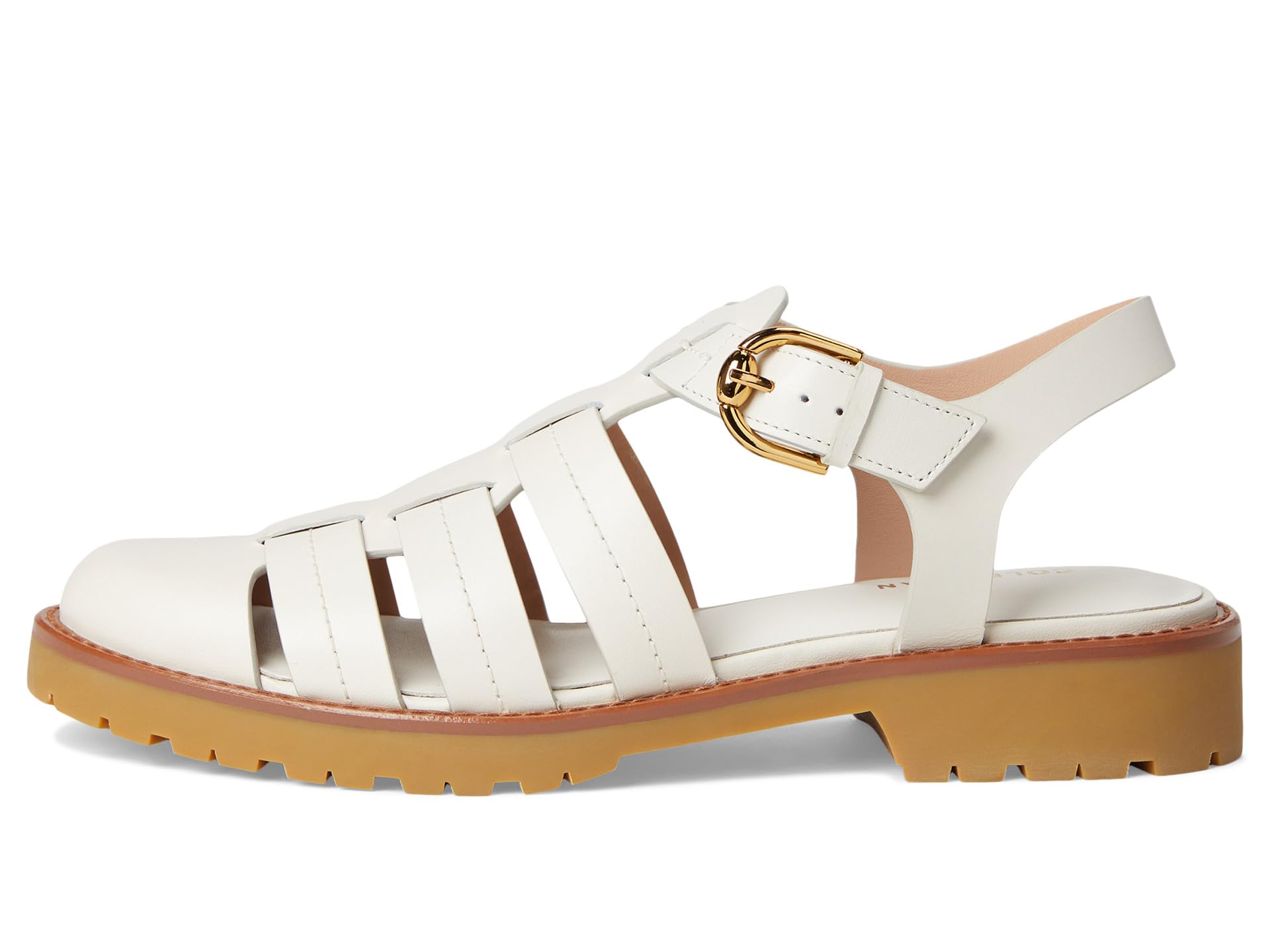 Туфли Cole Haan Tatiana Fisherman Sandals, Ivory Leather — фото 4